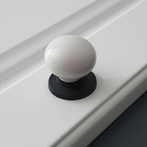 Buton mobila model 942 Alb+Negru