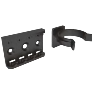 Clips plinta PVC - picior bucatarii PLS. Negru